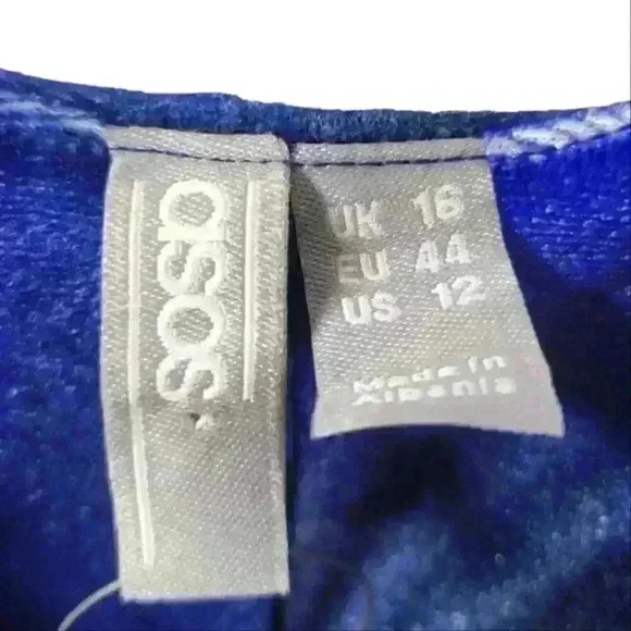 ☆ Asos Curve Midi Slip Dress In Blurred Stripe Nwt U.S Size 12. 3 for $30 - Picture 6 of 10